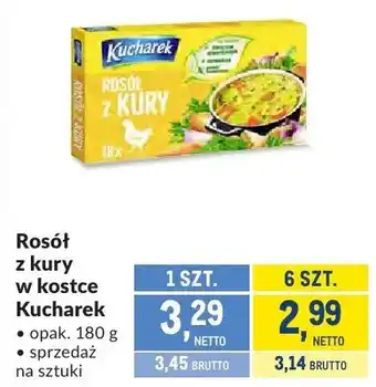 Makro Rosół z kury w kostce Kucharek oferta