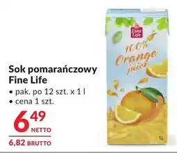 Makro Sok pomarańczowy Fine Life oferta