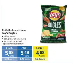Makro Rożki kukurydziane Lay's Bugles różne smaki oferta