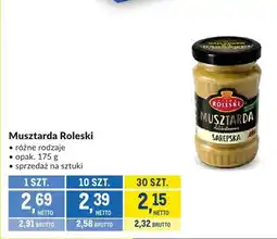 Makro Musztarda Roleski różne rodzaje oferta