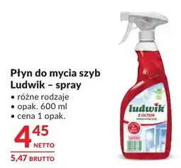 Makro Płyn do mycia szyb Ludwik spray oferta