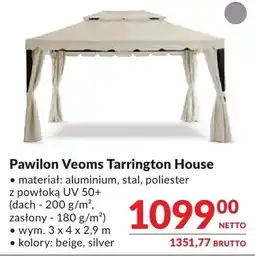 Makro Pawilon Veoms Tarrington House 3x4x2,9m oferta