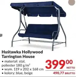 Makro Huśtawka Hollywood Tarrington House 119x202x168cm oferta