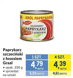 Makro Paprykarz szczeciński z łososiem Graal oferta