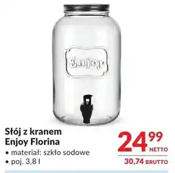 Makro Słój z kranem Enjoy Florina oferta