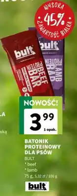 Intermarche Batonik proteinowy dla psów Bult beef oferta