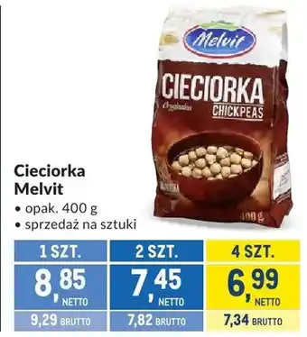 Makro Cieciorka Melvit oferta