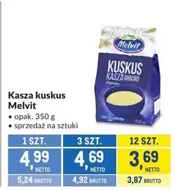 Makro Kasza kuskus Melvit oferta