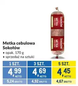 Makro Metka cebulowa Sokołów oferta