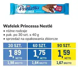 Makro Wafelek Princessa Nestlé różne rodzaje oferta
