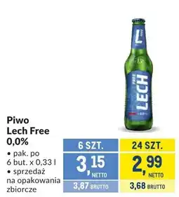 Makro Piwo Lech Free 0,0% oferta