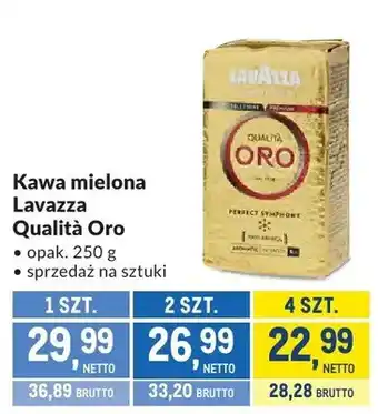 Kawa mielona Lavazza Qualità Oro