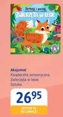 dm drogerie markt Książeczka sensoryczna Zwierzęta w lesie Aksjomat oferta