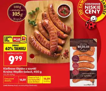 Biedronka Kiełbasa Kraina Wędlin oferta