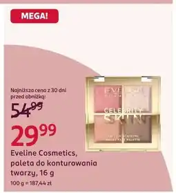 Rossmann Eveline Cosmetics Celebrity Skin paleta do konturowania twarzy oferta