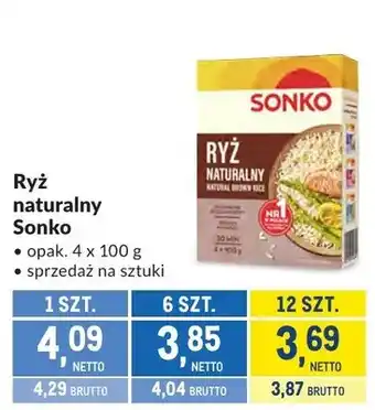 Makro Ryż naturalny Sonko oferta
