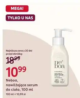 Rossmann Nawilżające serum do ciała Neboa oferta