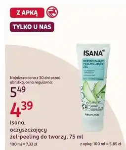 Rossmann Oczyszczający żel-peeling do twarzy Isana oferta