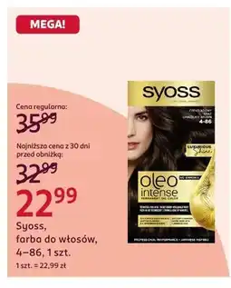 Rossmann Syoss Oleo Intense farba do włosów 4-86 oferta