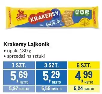 Krakersy Lajkonik