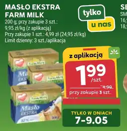 Stokrotka Market Masło Farm Milk oferta