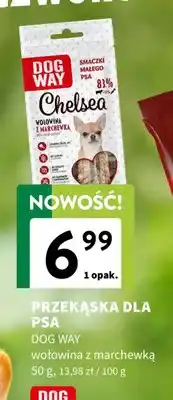 Intermarche Przekąska dla psa Dog Way wołowina z marchewką oferta