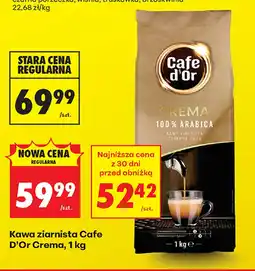 Biedronka Kawa ziarnista Cafe d'Or oferta