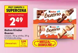 Biedronka Baton Kinder oferta