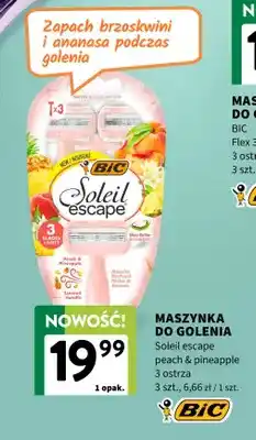 Intermarche Maszynka do golenia BIC Soleil Escape peach & pineapple 3 ostrza oferta