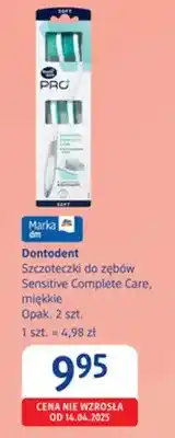 Szczoteczki do zębów Sensitive Complete Care miękkie Dontodent