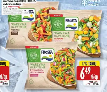 Hala Wola Warzywa na patelnie Frosta oferta