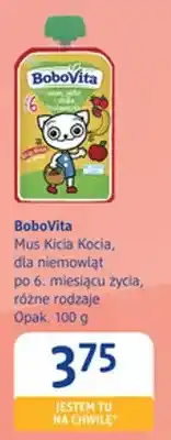 dm drogerie markt Mus Kicia Kocia dla niemowląt po 6. miesiącu życia BoboVita oferta