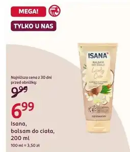 Rossmann Balsam do ciała Isana Lovely Coco oferta