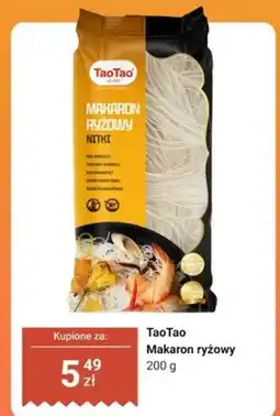 Dino Makaron ryżowy nitki TaoTao oferta