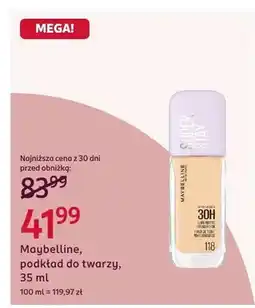 Rossmann Maybelline Super Stay podkład do twarzy oferta