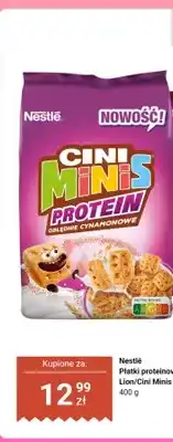 Dino Płatki proteinowe Nestlé Cini Minis Protein oblędnie cynamonowe oferta