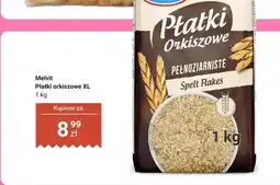 Dino Płatki orkiszowe XL pełnoziarniste Melvit oferta