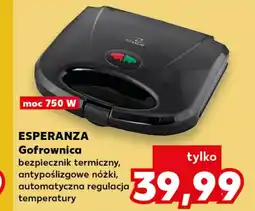 Kaufland Gofrownica Esperanza oferta
