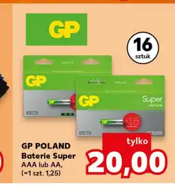 Kaufland Baterie GP oferta