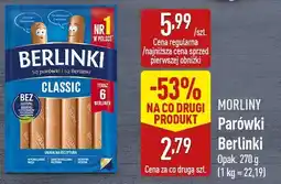 ALDI Parówki Berlinki oferta