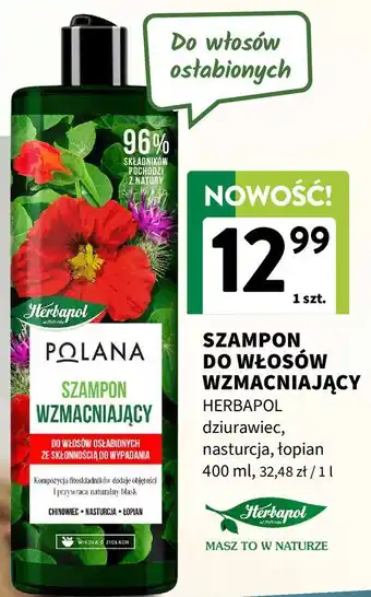 SZAMPON DO WŁOSÓW WZMACNIAJĄCY HERBAPOL