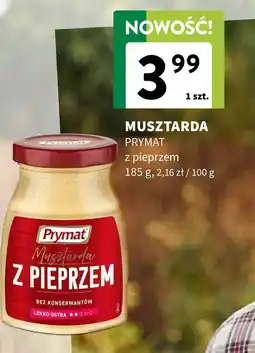 Intermarche MUSZTARDA PRYMAT z pieprzem oferta