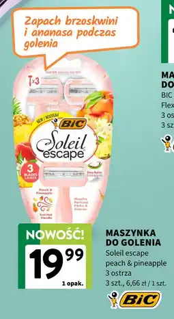 Intermarche Maszynka do golenia BIC Soleil escape peach & pineapple 3 ostrza 3 szt oferta