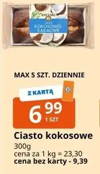E.Leclerc Ciasto kokosowe Dan Cake oferta