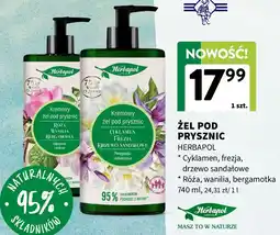 Intermarche ŻEL POD PRYSZNIC HERBAPOL oferta