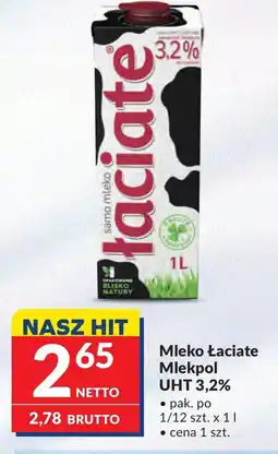Makro Mleko Mlekpol oferta