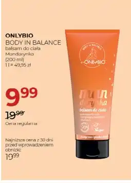 Jawa Drogerie Balsam do ciała OnlyBio oferta