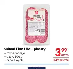 Makro Salami Fine life oferta
