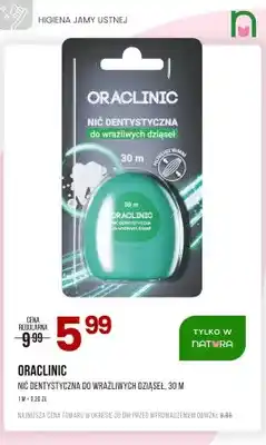 Nić dentystyczna do wrażliwych dziąseł Oraclinic