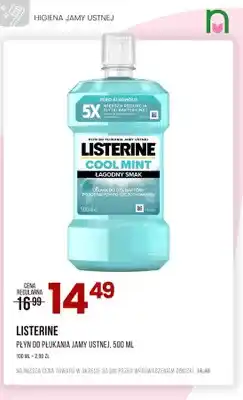 Drogerie Natura Płyn do płukania jamy ustnej Listerine Cool Mint łagodny smak oferta